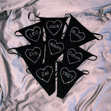 Load image into Gallery viewer, bleu valentine CUST♡M thong