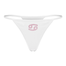 Load image into Gallery viewer, "Star Sign" White Thong | String Sides