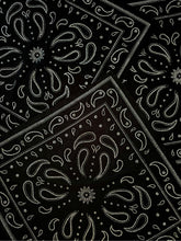 Load image into Gallery viewer, Crystal Luxe Bandana | Black
