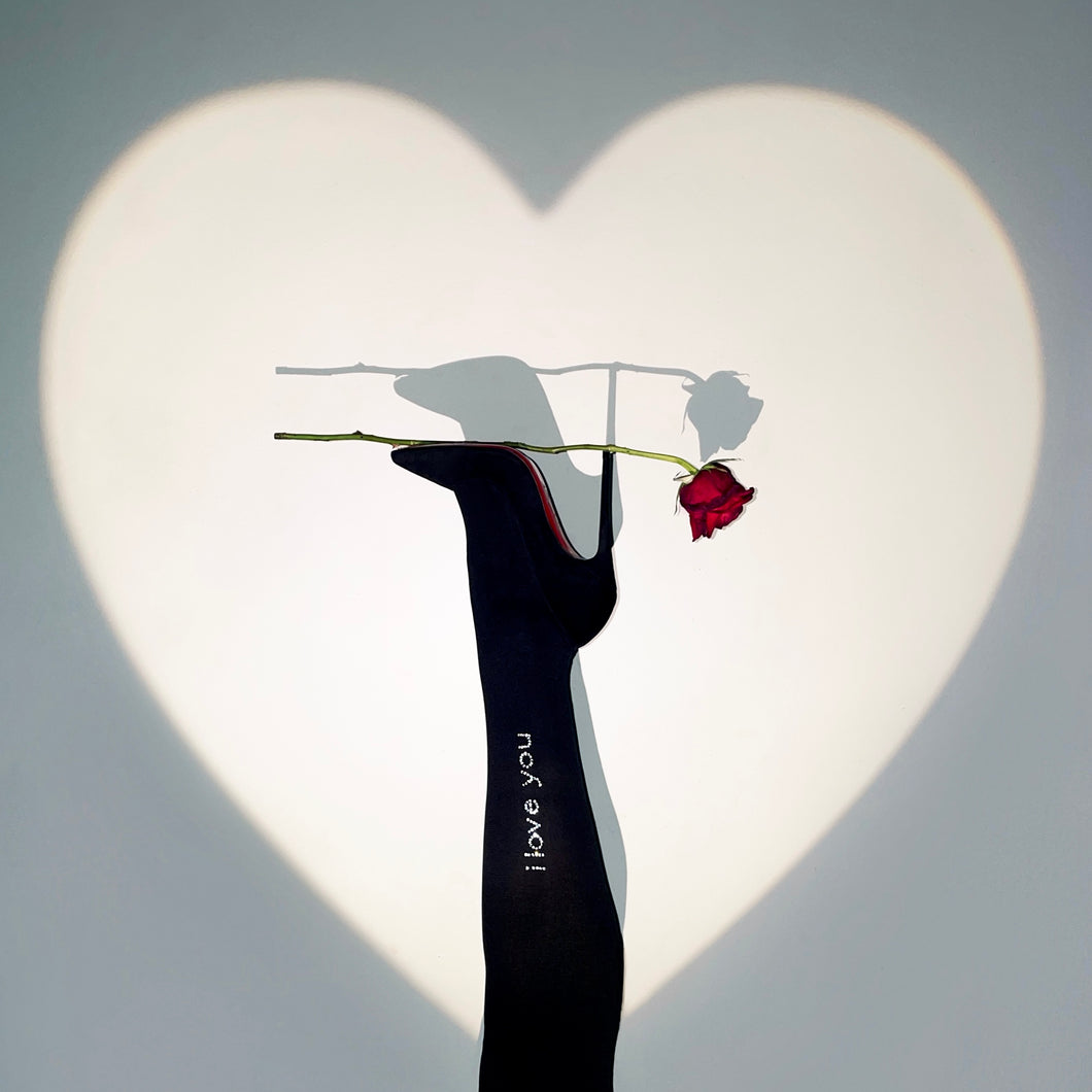 “I love you” Tights