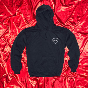 MOM heart hoodie | Small Heart