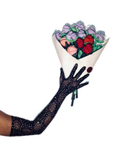 Load image into Gallery viewer, "Zodiac" Lace Opera Length Gloves | DISCONTINUED