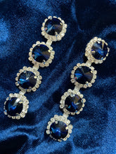 Load image into Gallery viewer, Sapphire Bleu | Round-Cut Dangles