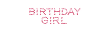 Load image into Gallery viewer, "BIRTHDAY GIRL" Sweatpants | White | DARK ROSE | SAMPLE