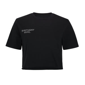 “BIRTHDAY GIRL" | Crop T-Shirt