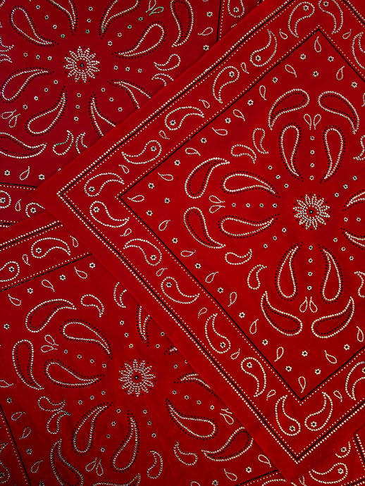 Crystal Bandana | Red