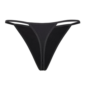 "FUCK YOU YOU FUCKING FUCK" String Thong | Black