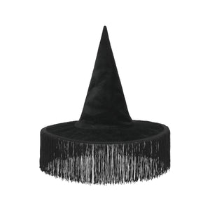 Velvet Witch Hat | Fringe