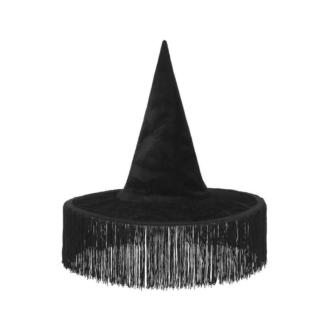 Velvet Witch Hat | Fringe