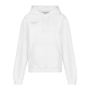 "BIRTHDAY GIRL" Hoodie | White