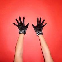 Load image into Gallery viewer, Celestial | Wrist Length Gloves | Jeweled Bangle 