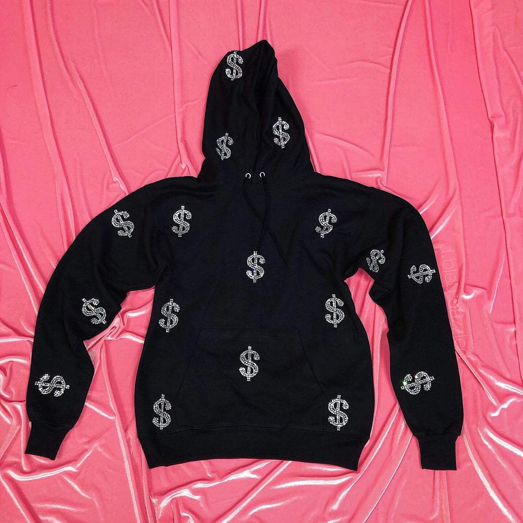 $ | Hoodie | Full Coverage | Black 