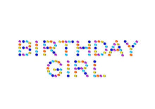 Load image into Gallery viewer, &quot;BIRTHDAY GIRL&quot; Crystal Confetti Thong