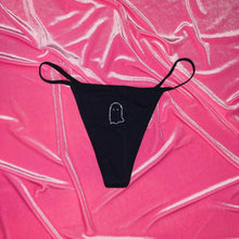 Load image into Gallery viewer, &quot;Ghosted&quot; Crystal Ghost Thong