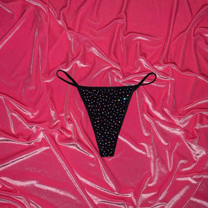 DISCONTINUED Crystallized Thong