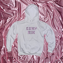 Load image into Gallery viewer, &quot;DUMP HIM&quot; Hoodie | White