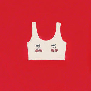 Crystal Cherry Crop Tank