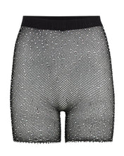 Load image into Gallery viewer, &quot;Midnight Sky&quot; | Fishnet Biker Shorts