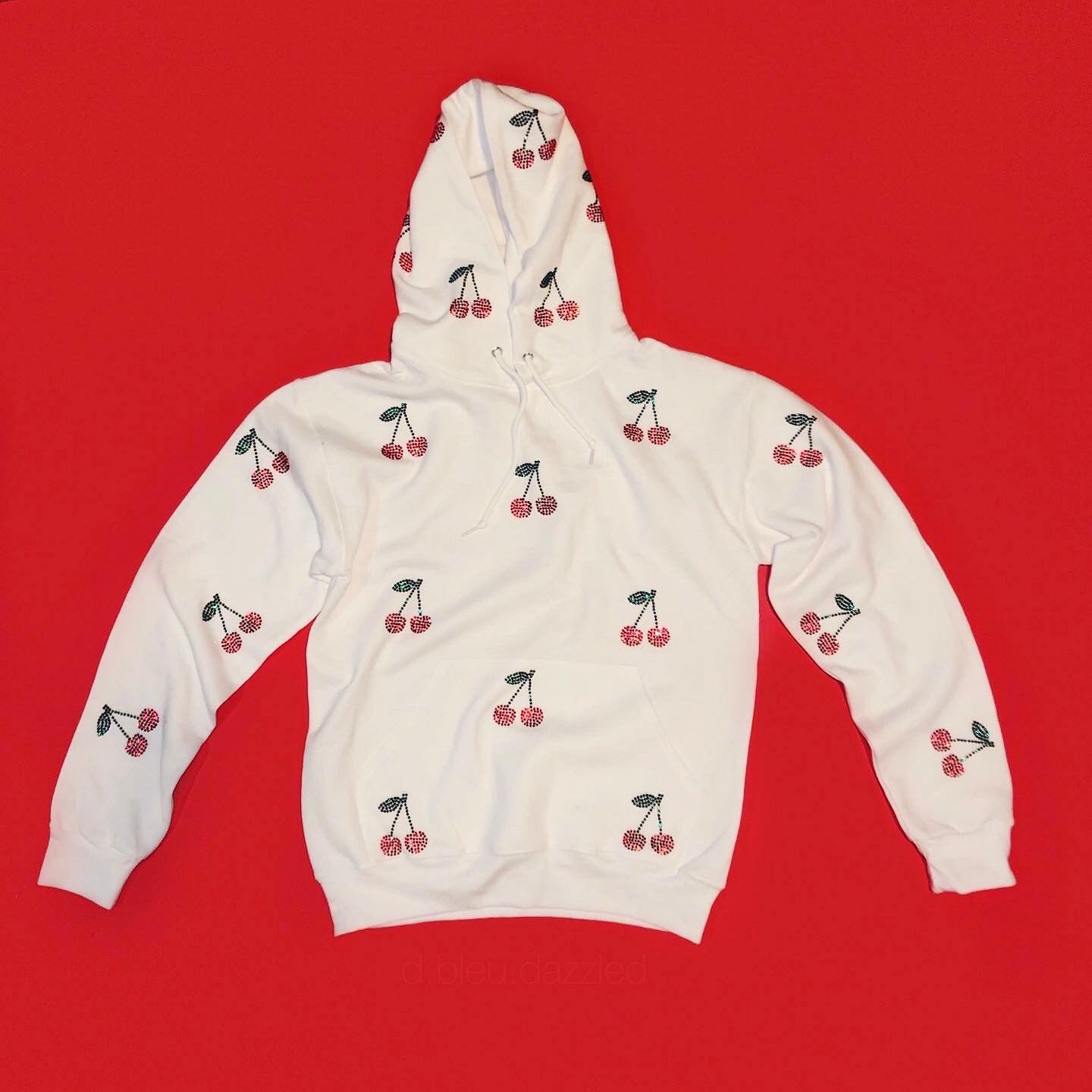 Crystal Cherry Hoodie – d.bleu.dazzled