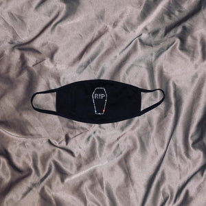 "Im So Dead" Crystal Casket Mask
