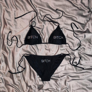DISCONTINUED "BITCH" Bikini Bottoms