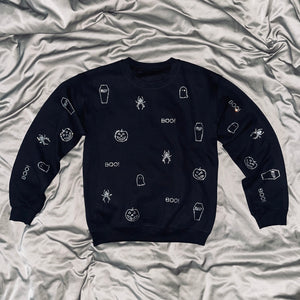Trick or Treat | Crystal Crewneck