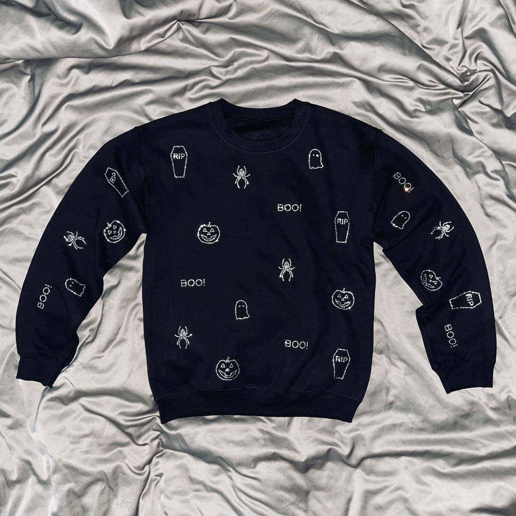 Trick or Treat | Crystal Crewneck