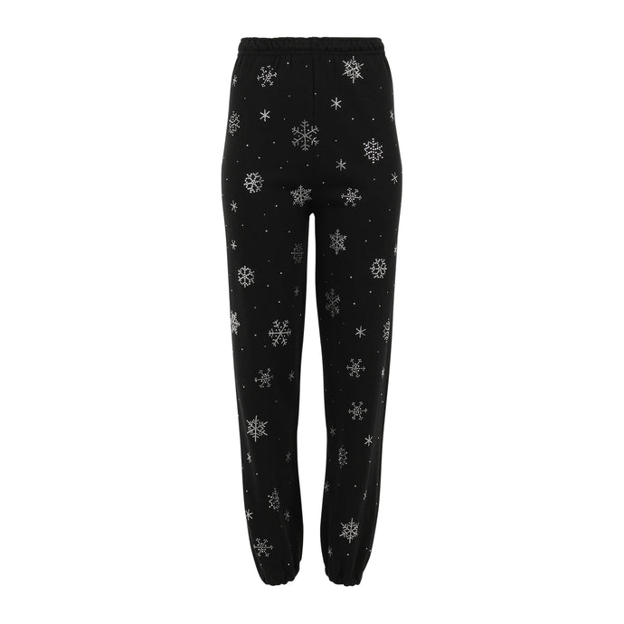 Crystal Snowflake Sweatpants