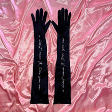 Load image into Gallery viewer, &quot;i didn&#39;t mean to turn you on&quot; Gloves | Satin