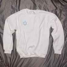 Load image into Gallery viewer, Crystal Star Of David Crewneck
